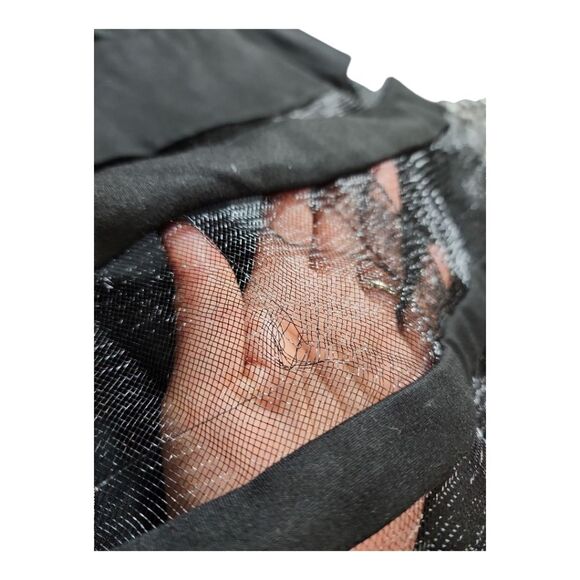 Parker Black Party Short Night Out Dress Size XS Rayon Cocktail Dress Keyhole - Picture 8 of 11